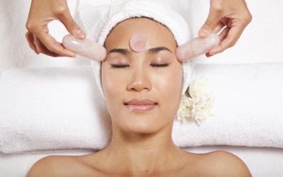 Rose Quartz Facial Massage